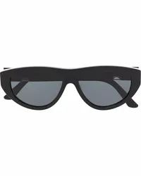 HUMA Eyewear Ovale Viko Sonnenbrille Schwarz