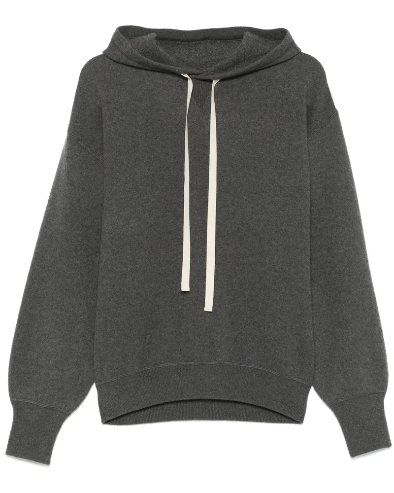 Jil Sander Hoodie aus Kaschmir - Grau Grau