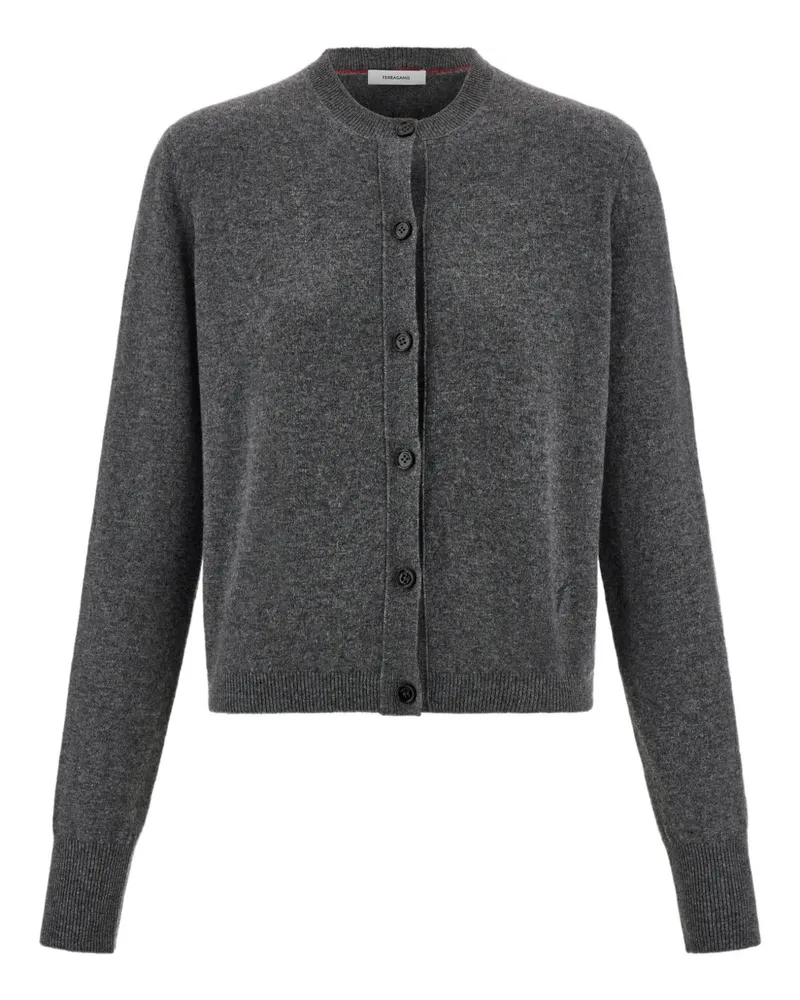 Ferragamo Klassischer Cardigan - Grau Grau