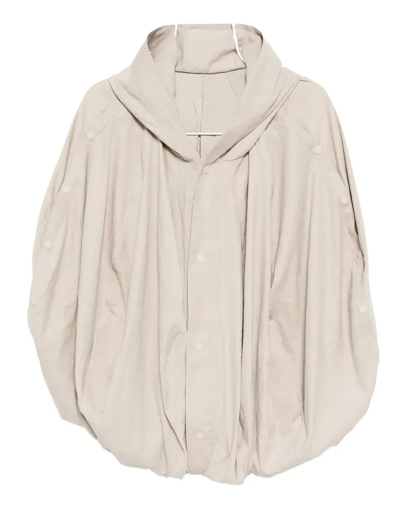 JiyongKim Ballonjacke mit Kapuze - Nude Nude
