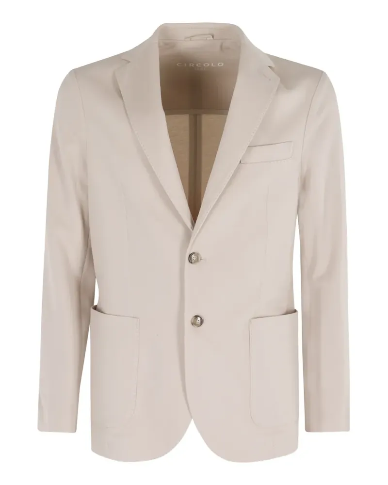 CIRCOLO 1901 patch-pocket blazer - Nude Nude