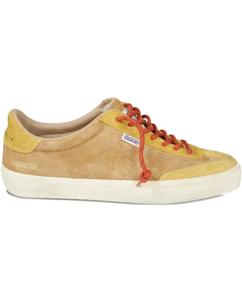 Golden Goose panelled sneakers - Nude Nude