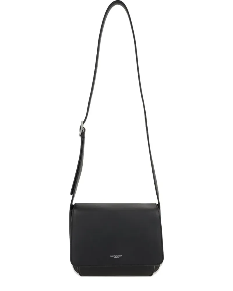Saint Laurent Kleine Schultertasche - Schwarz Schwarz