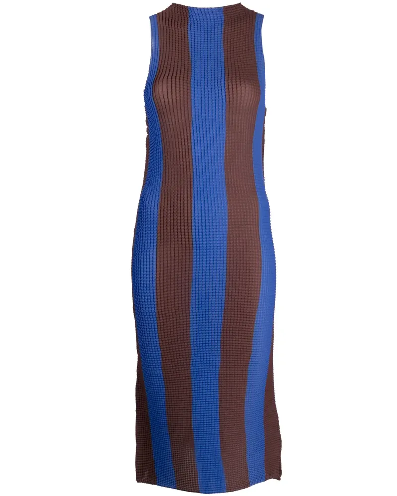 SUNNEI Gestreiftes Midikleid - Blau Blau