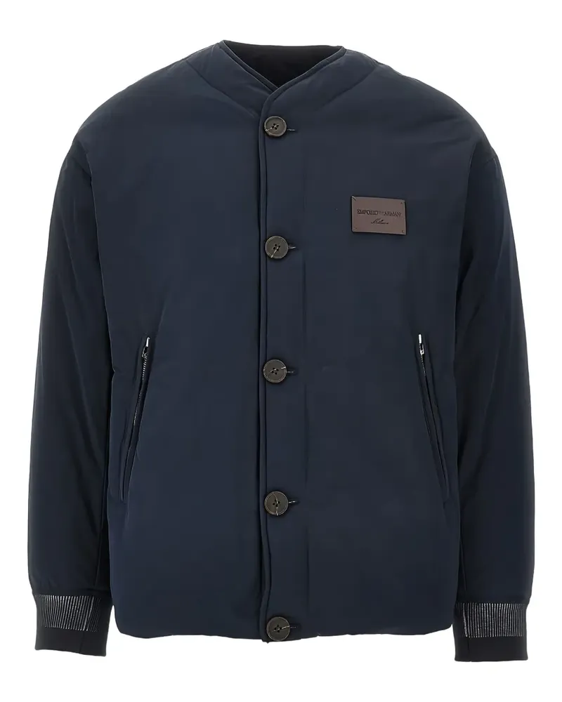 Emporio Armani Memory bomber jacket - Blau Blau
