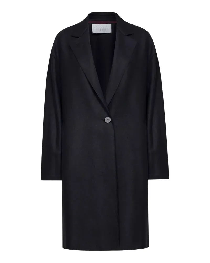 Harris Wharf London single-breasted wool-blend coat - Blau Blau