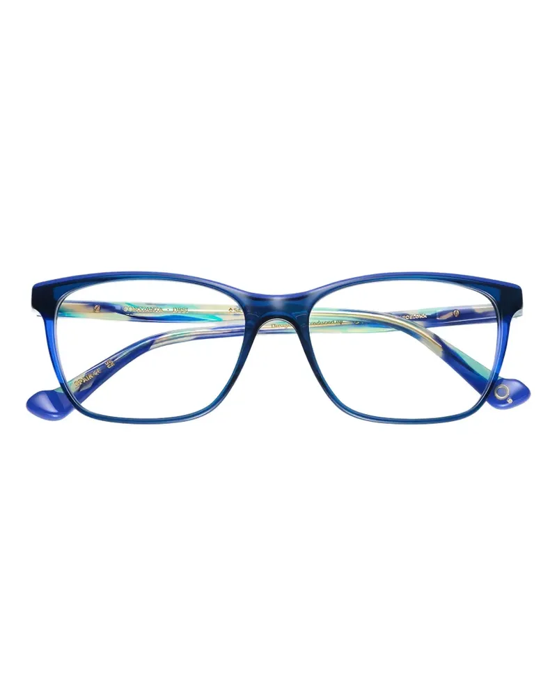 Etnia Barcelona Constanza geometric frame glasses - Blau Blau