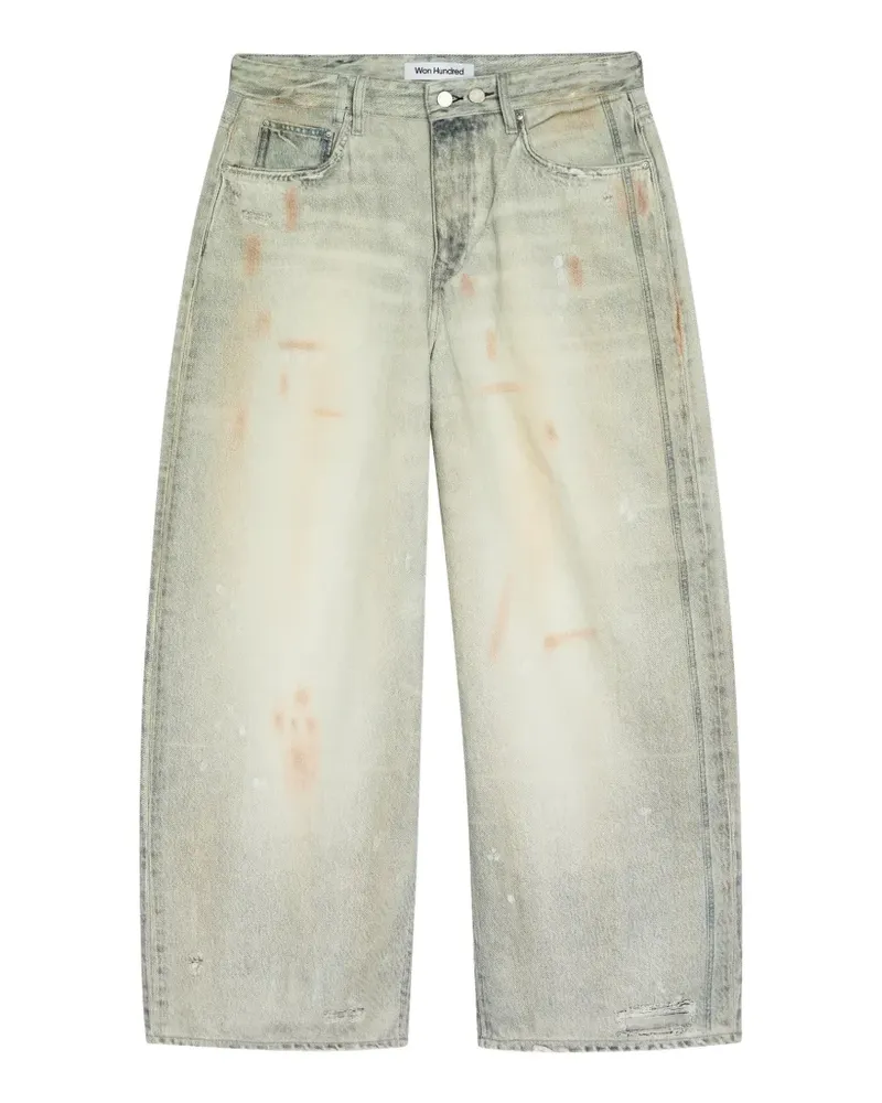 Won Hundred Lyon Jeans im Distressed-Look - Blau Blau