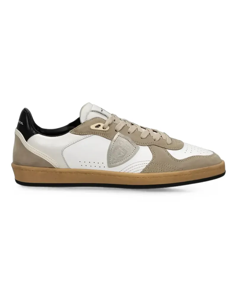 Philippe Model panelled leather sneakers - Weiß Weiß