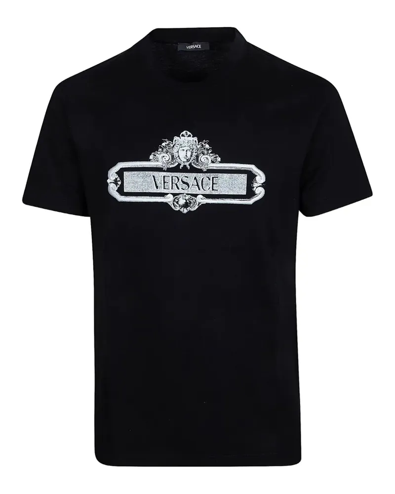 Versace Medusa graphic T-shirt - Schwarz Schwarz