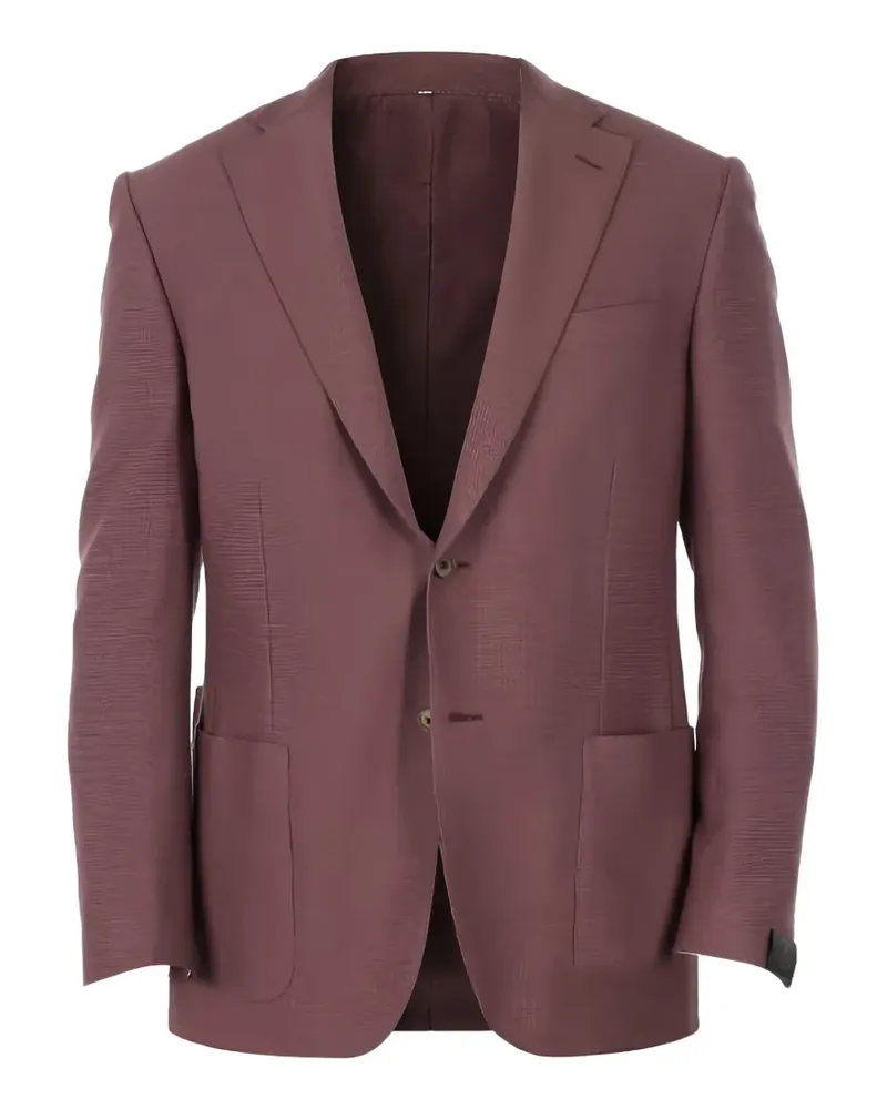Corneliani patch-pocket blazer - Braun Braun