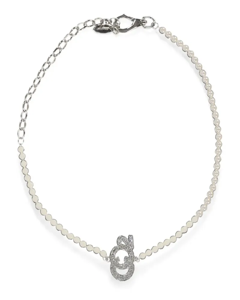 Doublet Air Carbon Halskette - Silber Silber