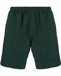 AMI Paris Badeshorts aus recyceltem Material Grün