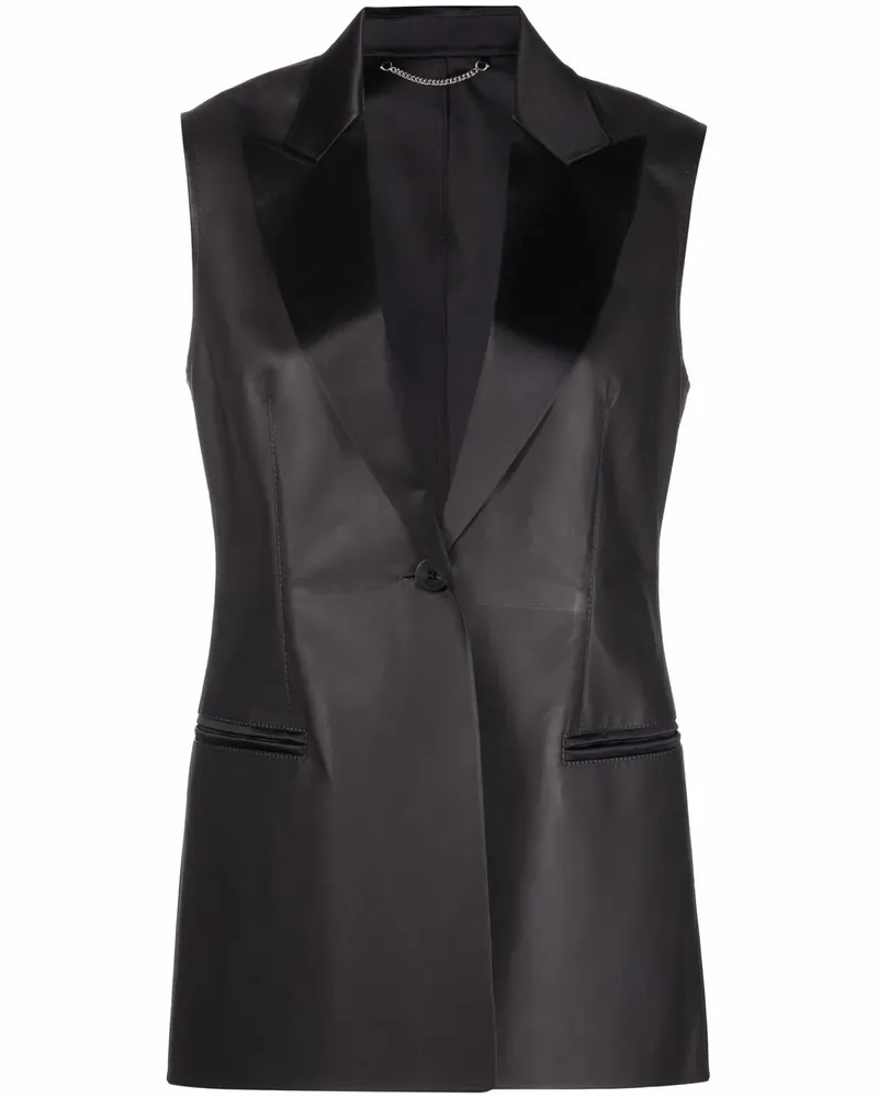 Ferragamo Blazer aus Leder - Braun Braun