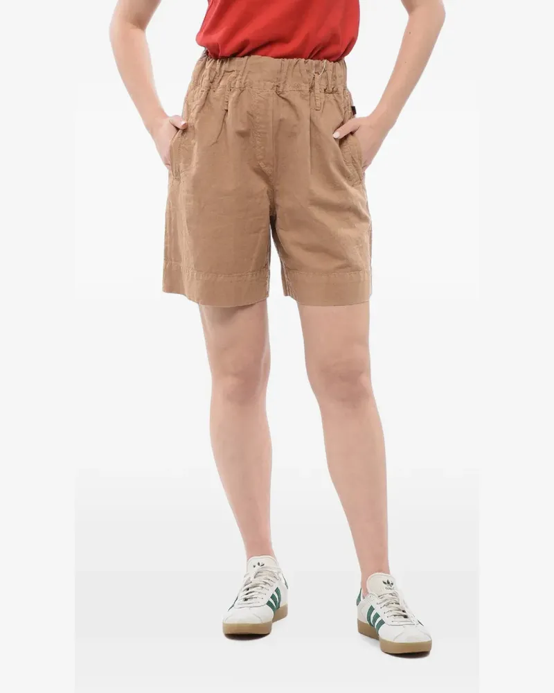 Woolrich Shorts mit elastischem Bund - Nude Nude