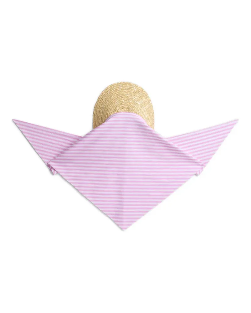 Patou Gestreifte Baseballkappe - Rosa Rosa