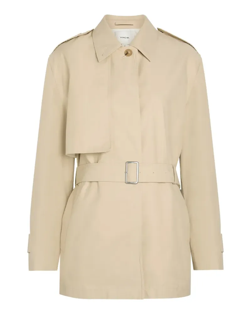 Vince belted trench coat - Nude Nude