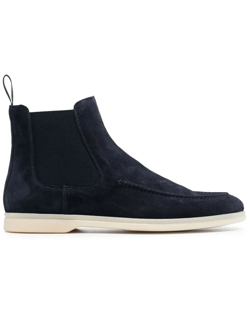 Scarosso Klassische Chelsea-Boots - Blau Blau