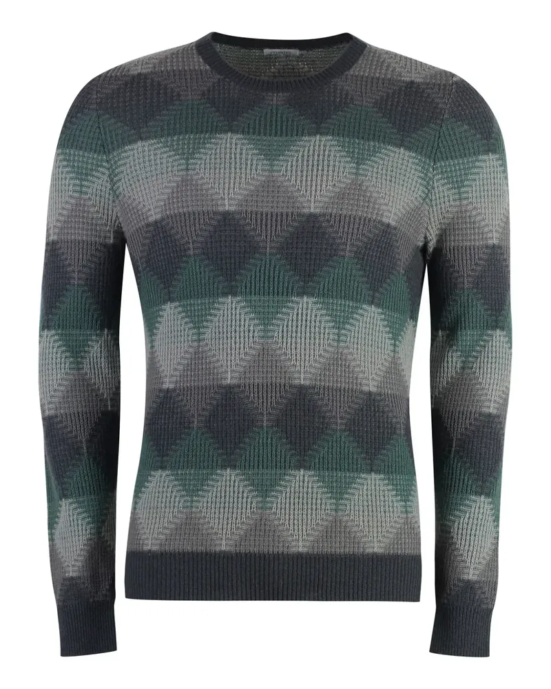 Malo Klassischer Kaschmirpullover - Grau Grau