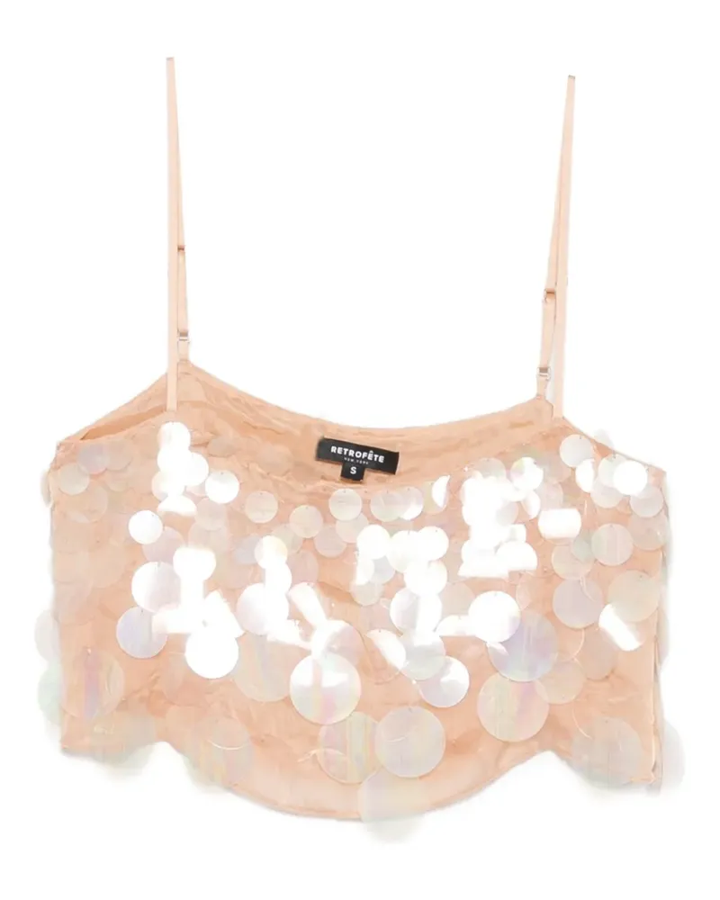 Retrofête Leia Tanktop - Nude Nude