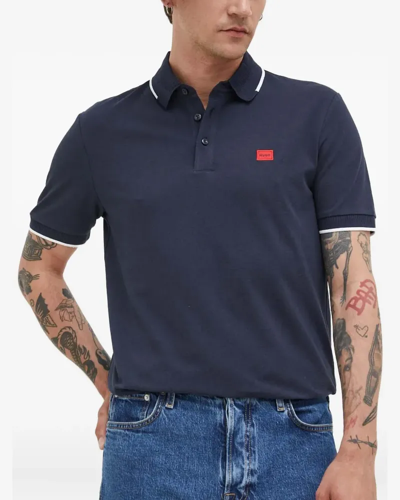 HUGO BOSS Poloshirt mit Logo - Blau Blau