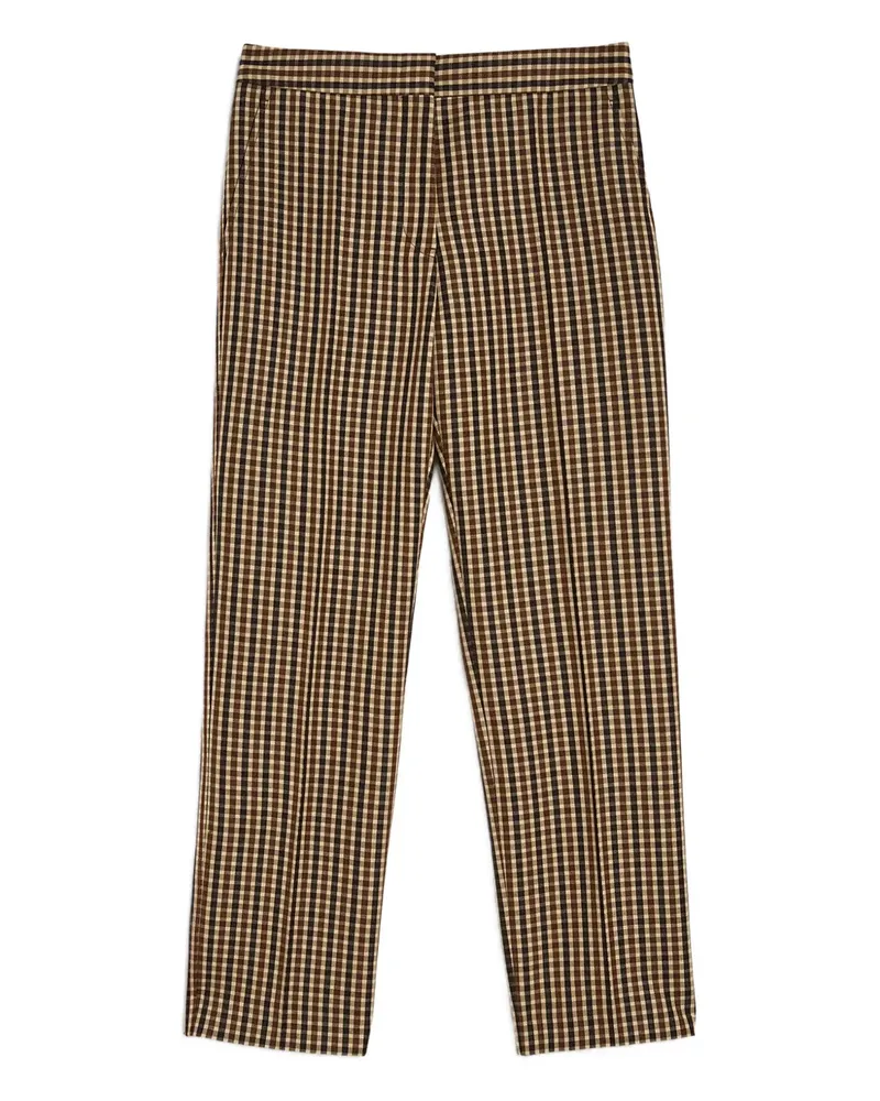 Jil Sander Karierte Hose - Braun Braun