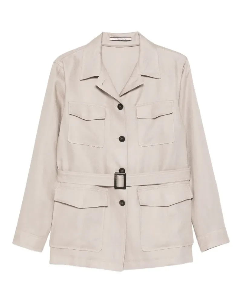 Tagliatore Jacke mit Gürtel - Nude Nude