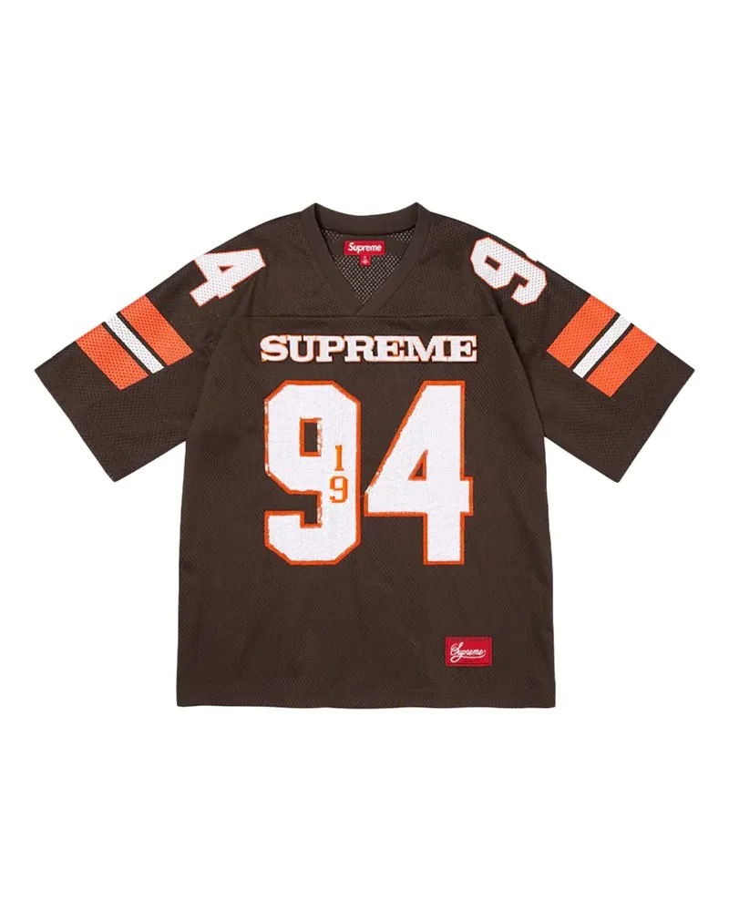 Supreme Being Sequin Football Trikot - Braun Braun