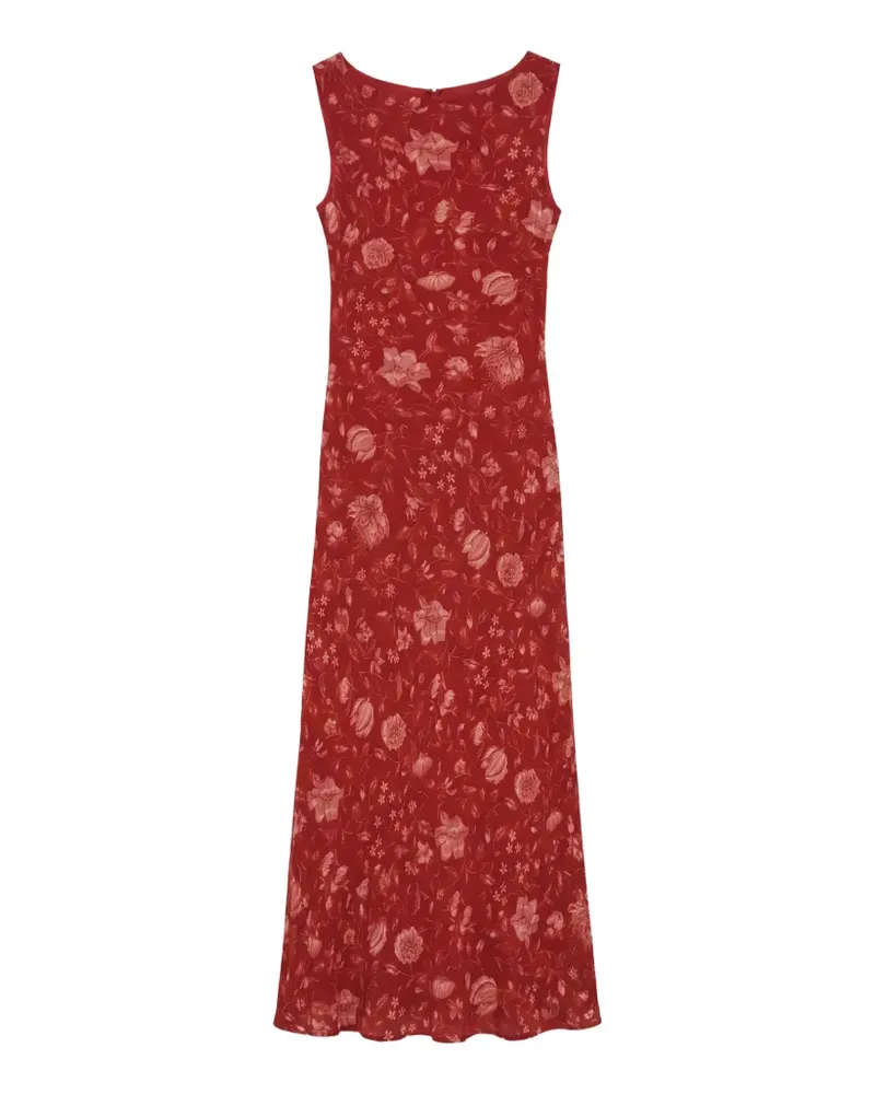Reformation Prescott Maxikleid mit Blumenprint - Rot Rot