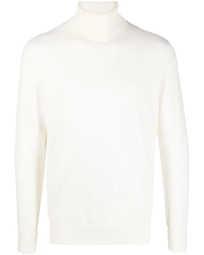Ballantyne Rollkragenpullover aus Kaschmir - Weiß Weiß