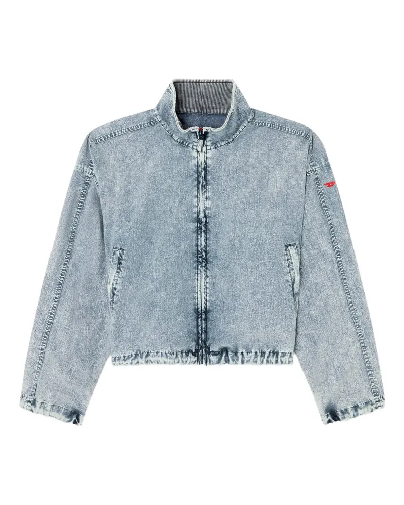 Diesel G-Leam-R1 Jeans-Bomberjacke - Blau Blau