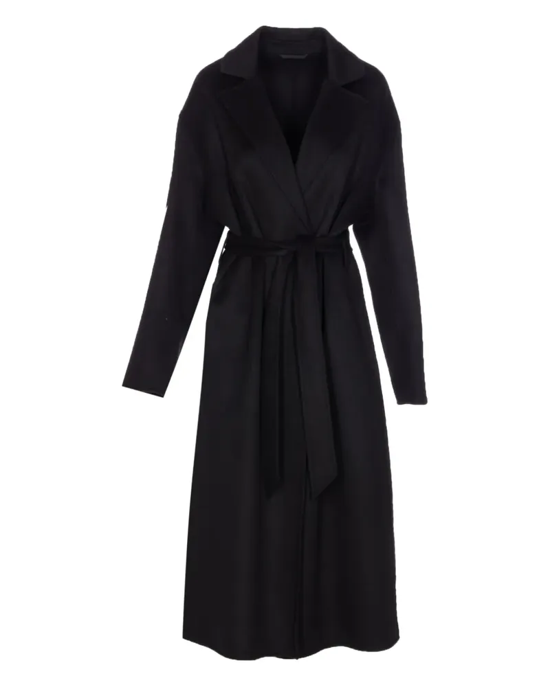 Filippa K Mantel mit Gürtel - Schwarz Schwarz