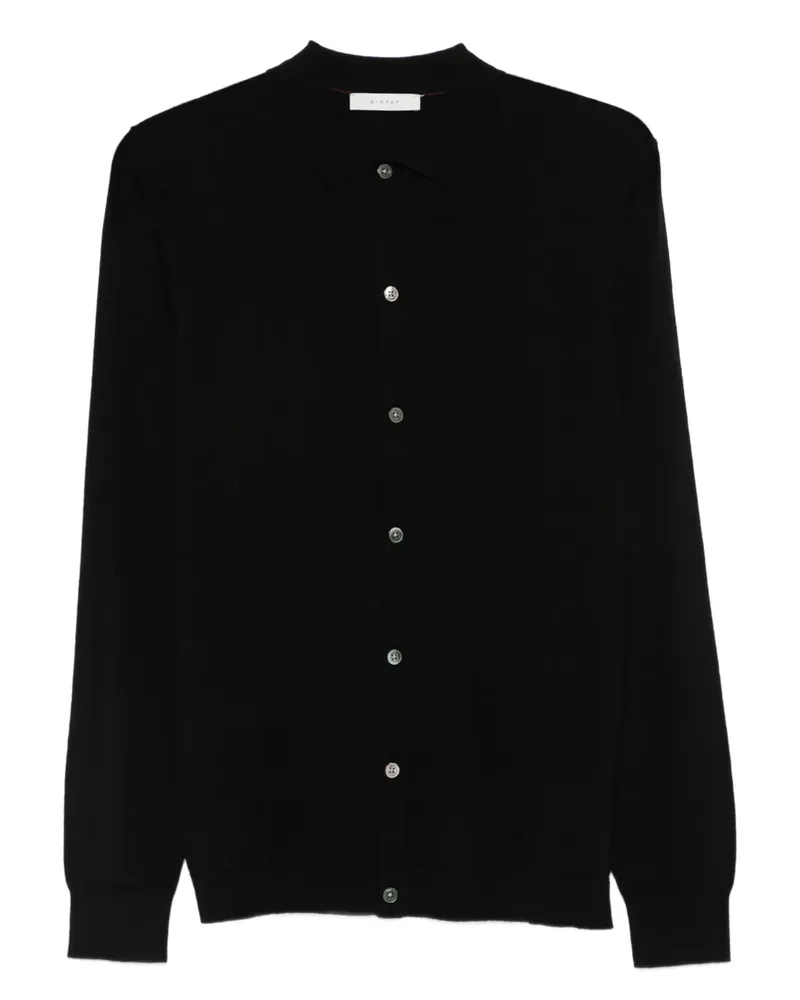 Diktat buttoned cardigan - Schwarz Schwarz