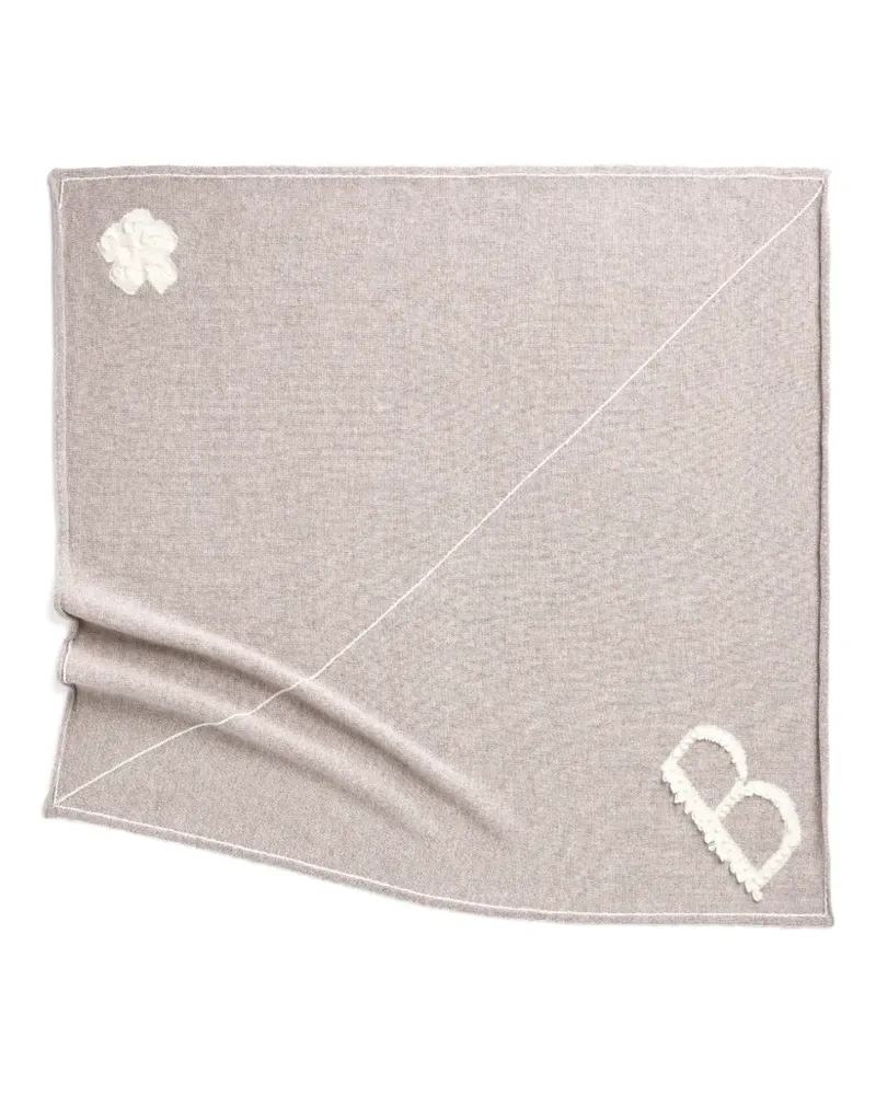 Barrie Schal aus Kaschmir - Grau Grau