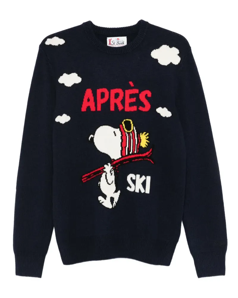 MC2 Saint Barth x Peanuts Snoopy Pullover - Blau Blau