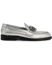 Dsquared2 Gothic Loafer mit metallischem Finish Silber