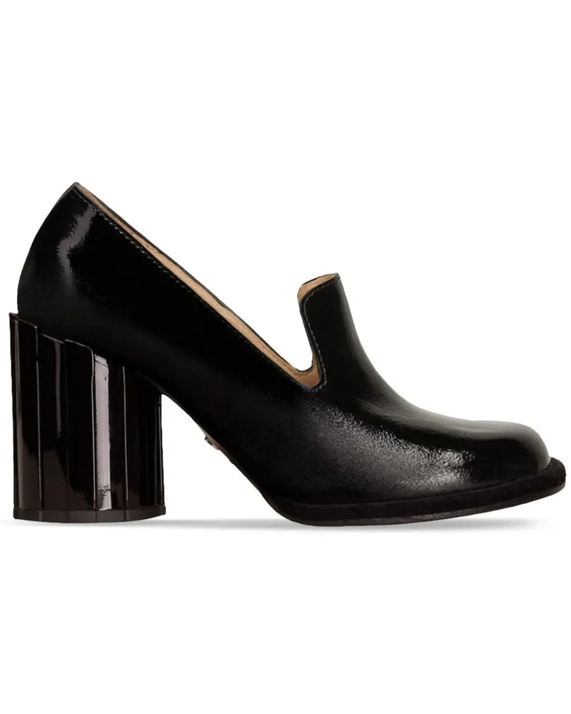 AMI Paris Loafer aus Lackleder - Schwarz Schwarz