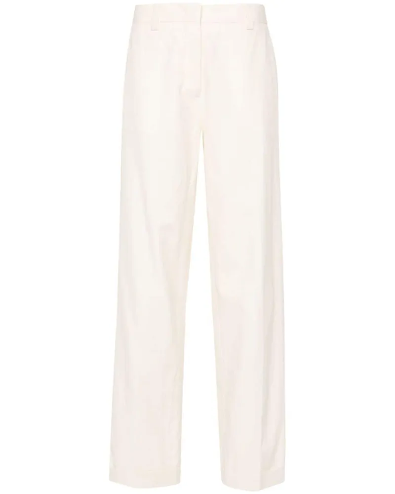 Miu Miu Hose mit geradem Bein - Nude Nude