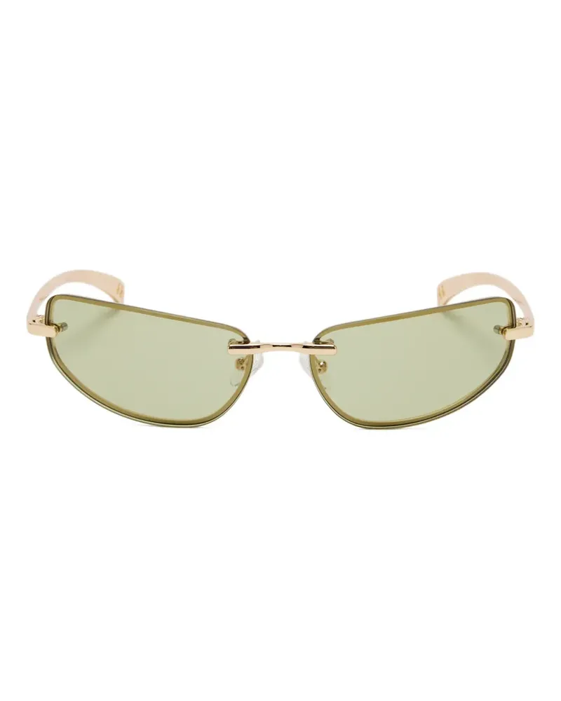 Le Specs Bubbles Sonnenbrille - Gold Gold