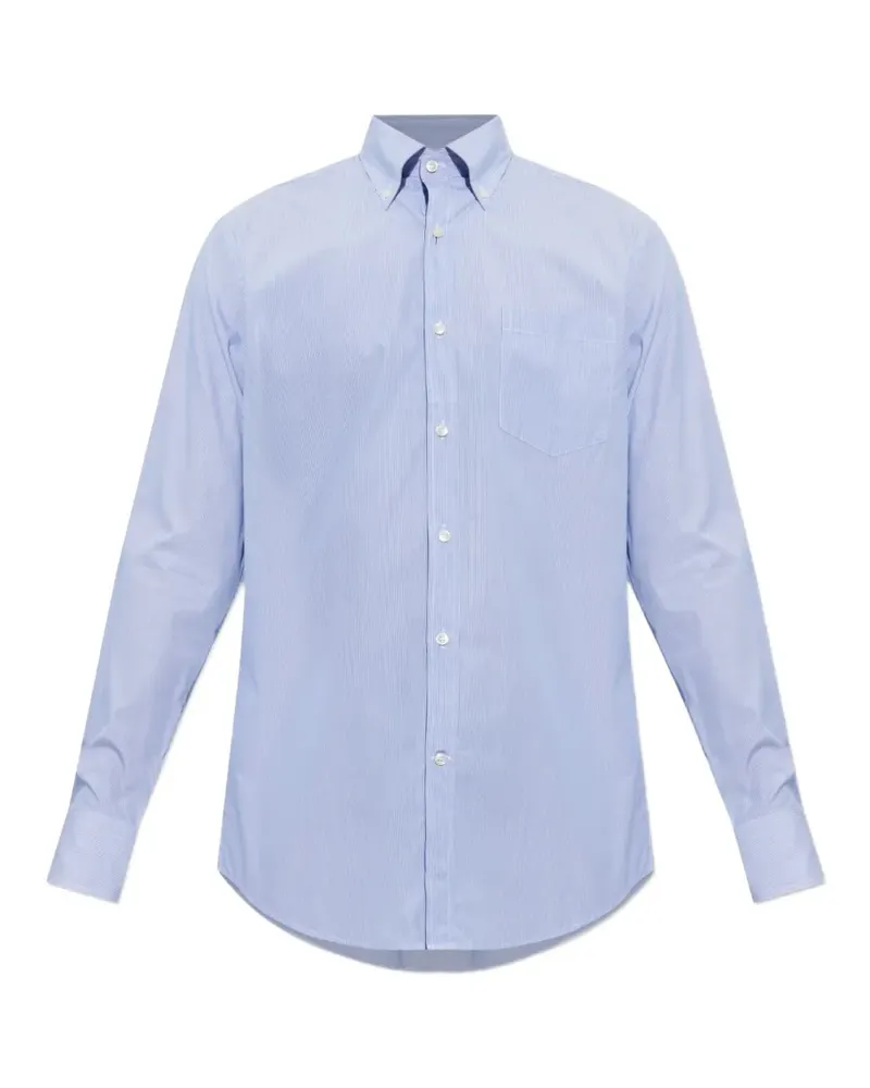 Paul & Shark striped button-down shirt - Blau Blau