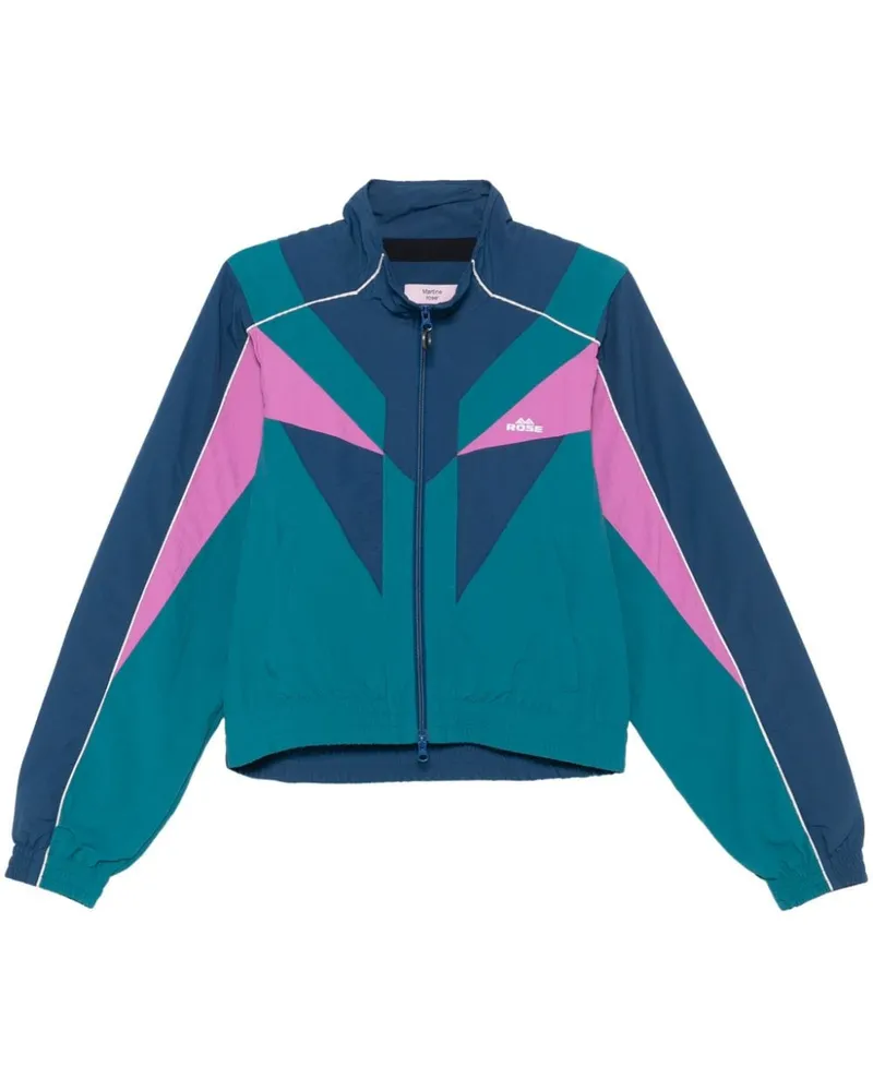 Martine Rose Jacke mit Logo-Stickerei - Blau Blau