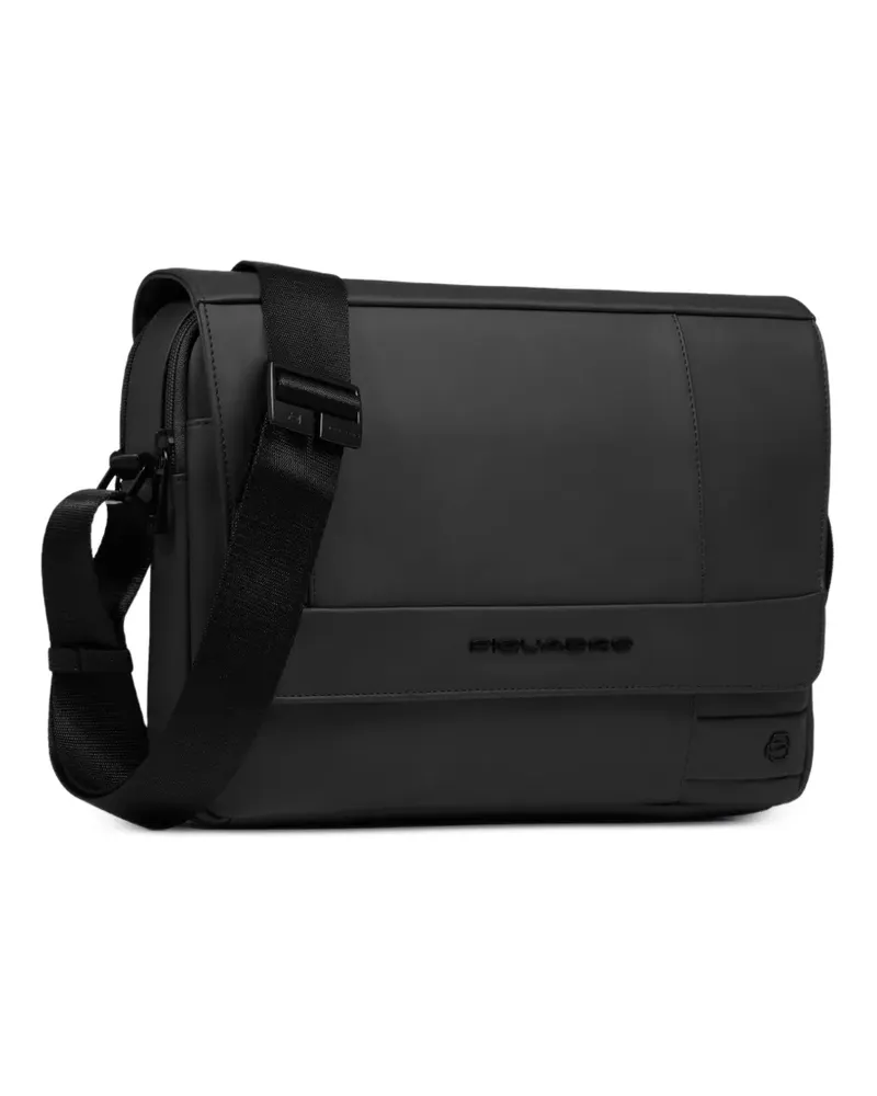 Piquadro Wasserabweisende iPad® Kuriertasche - Schwarz Schwarz