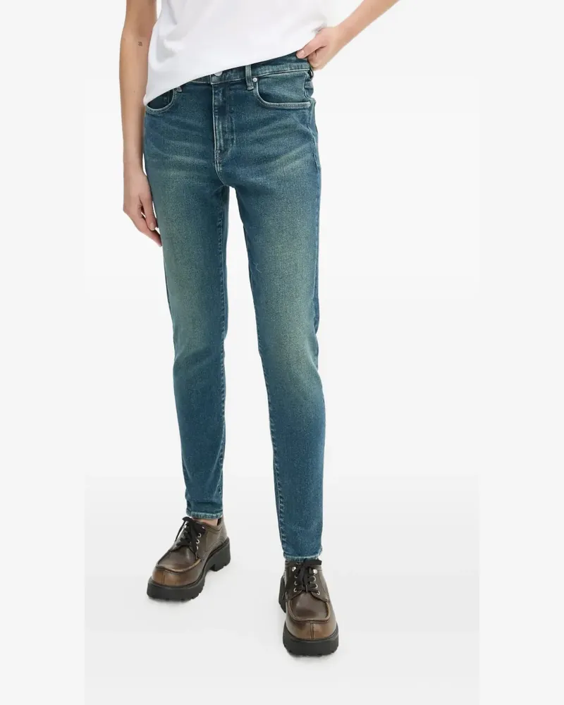 G-STAR RAW logo patch jeans - Blau Blau