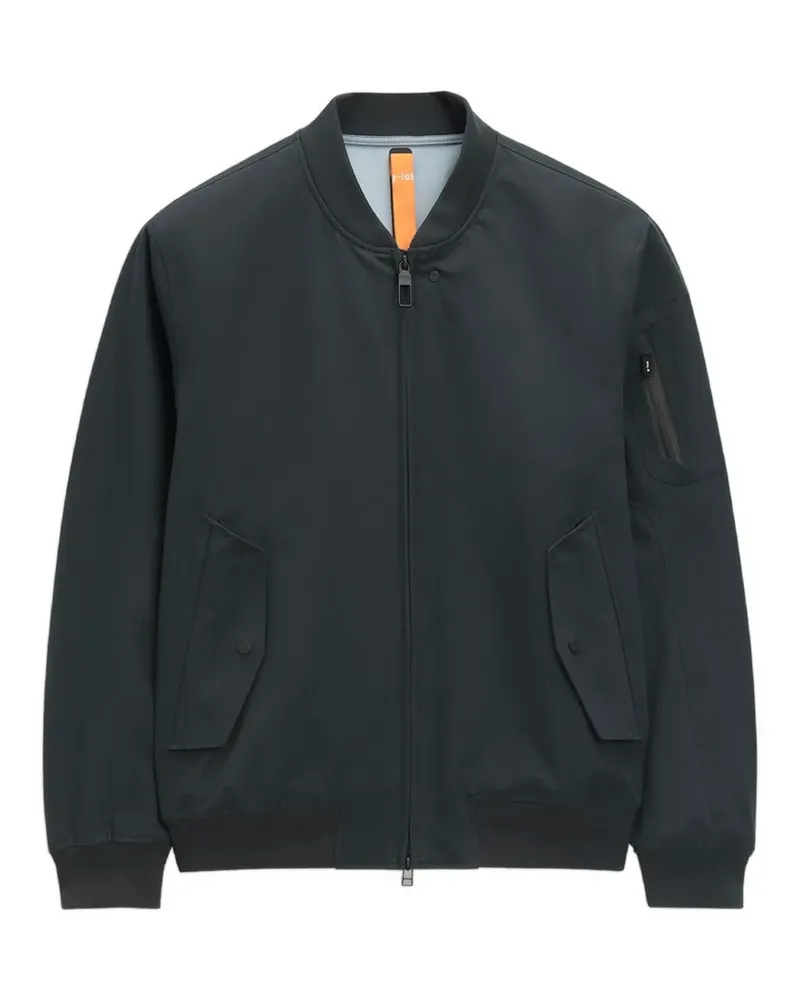 G-Lab Flap zipped bomber jacket - Blau Blau