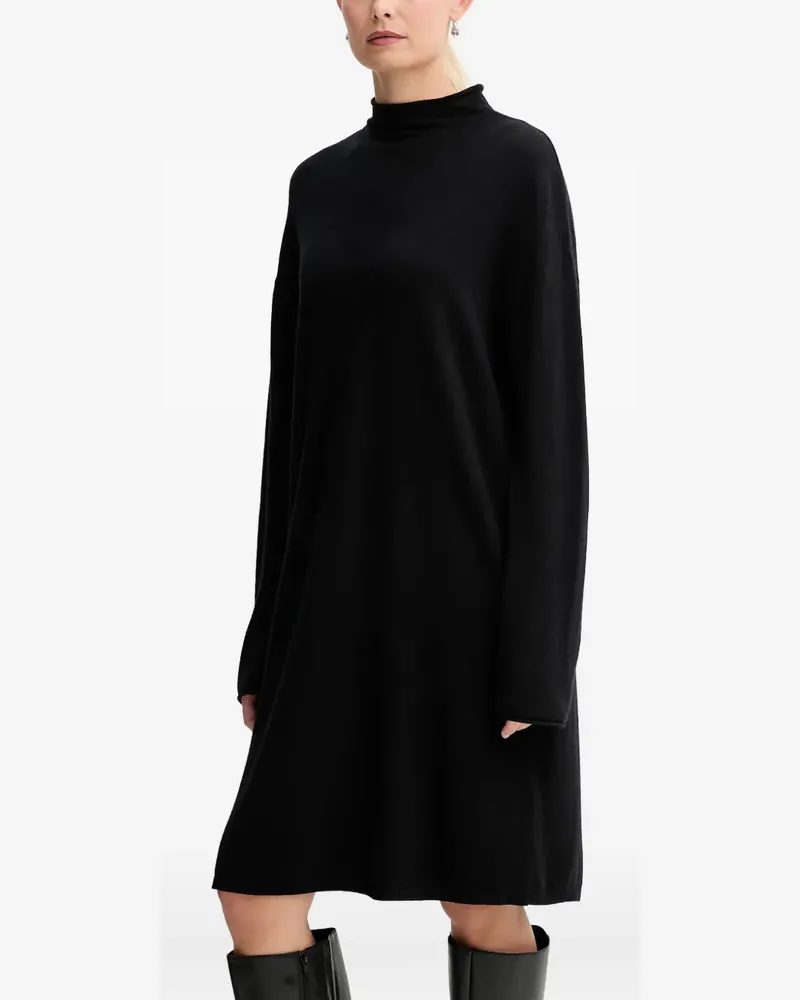 Marc O'Polo mock-neck mini dress - Schwarz Schwarz