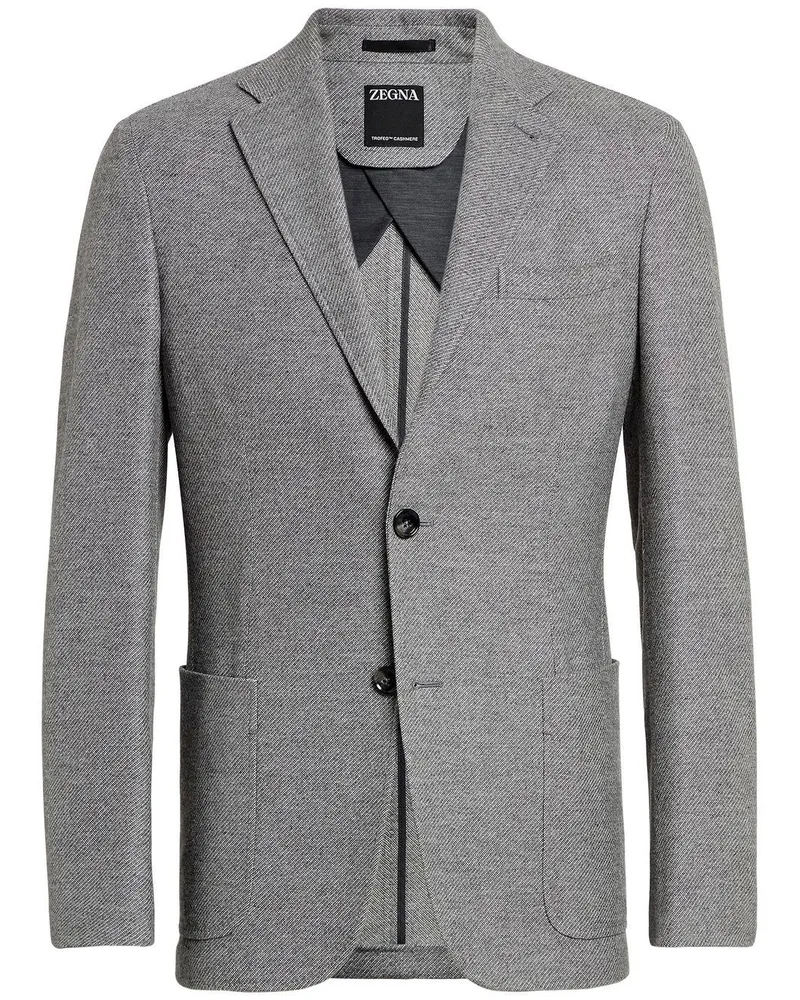 Ermenegildo Zegna Einreihiges Sakko - Grau Grau