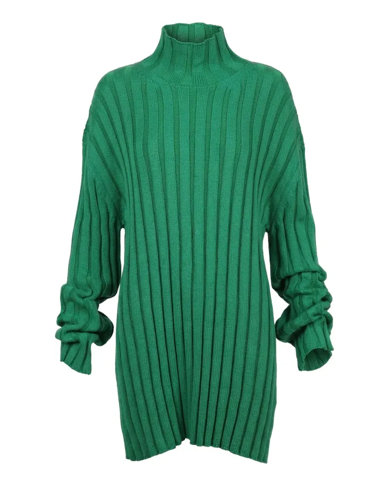 Valentino Garavani ribbed turtleneck sweater - Grün Grün