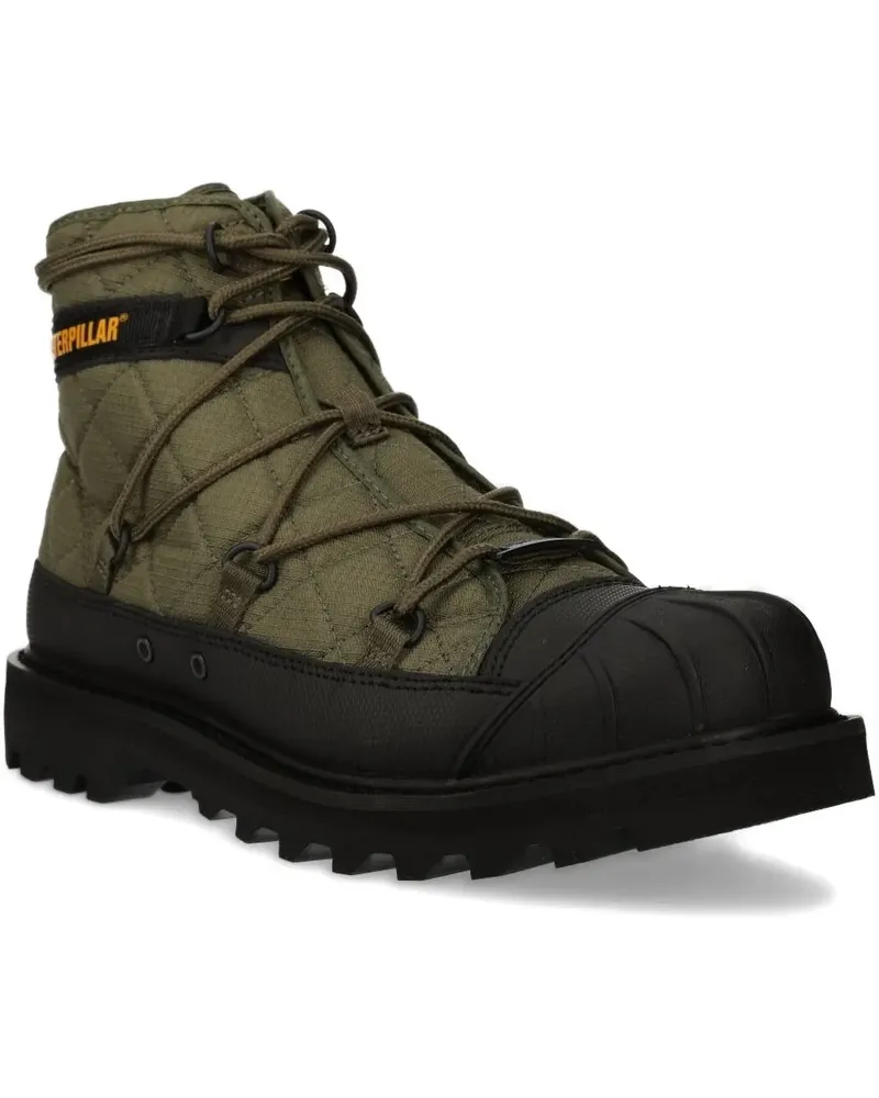 Caterpillar Footwear Gesteppte Schnürstiefel - Grün Grün