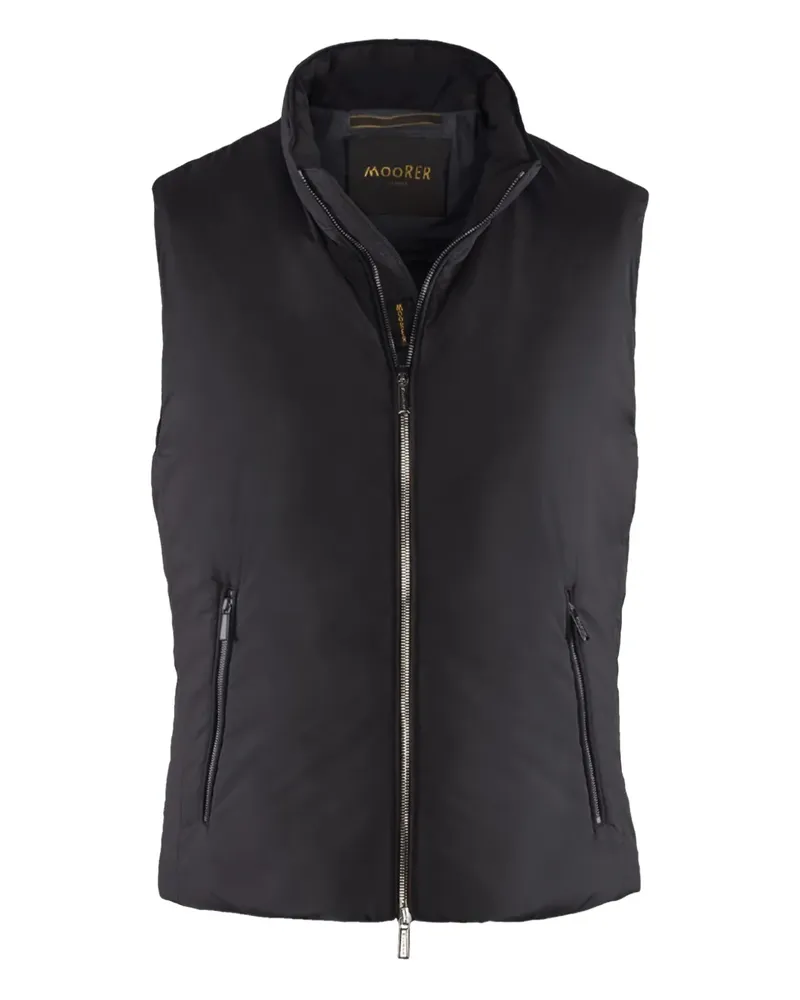 MOORER Uros Weste mit Rock - Schwarz Schwarz