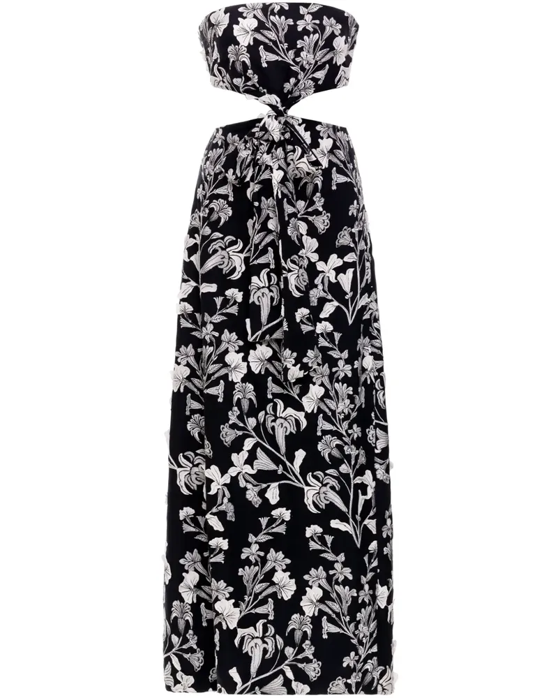 AGUA BENDITA Malaquita Guayacan Maxikleid - Schwarz Schwarz